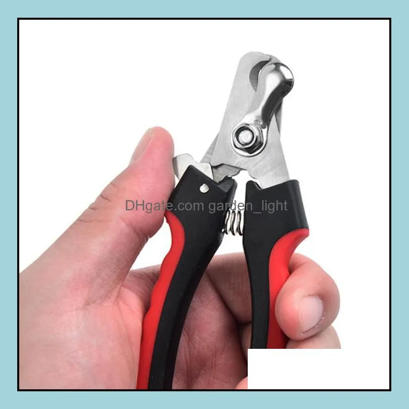 dog grooming supplies high quality pet nail clippers stainless steel dogs nails scissor professional animal cat claw cutters puppy