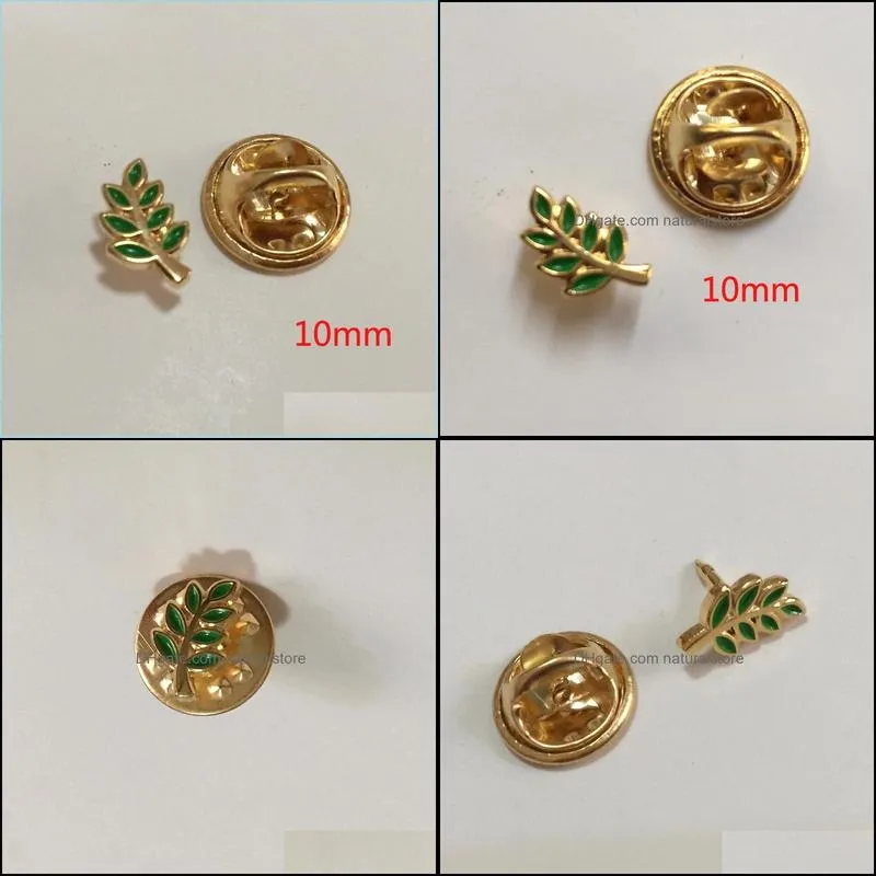 100pcs green enamel pins badge and brooches acacia sprig masonic regalia mason lapel pin akasha gift for fellow metal craft