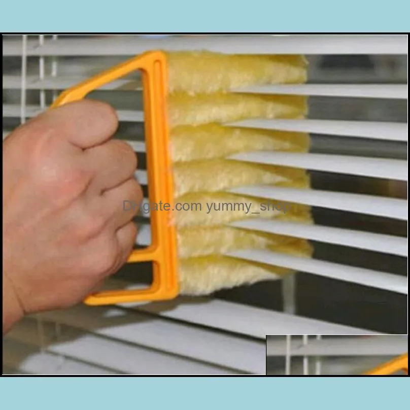 useful microfiber window cleaning brush air conditioner duster mini shutter cleaner washable cleaning cloth brush wq325