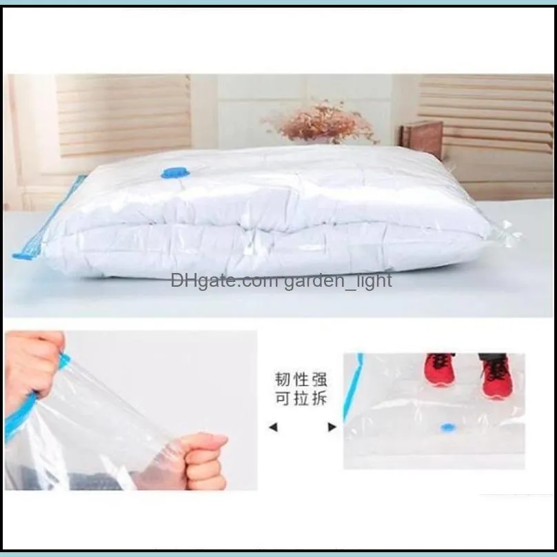  vacuum bag storage organizer transparent border foldable extra large seal compressed travel saving space bags organizador 2028 v2