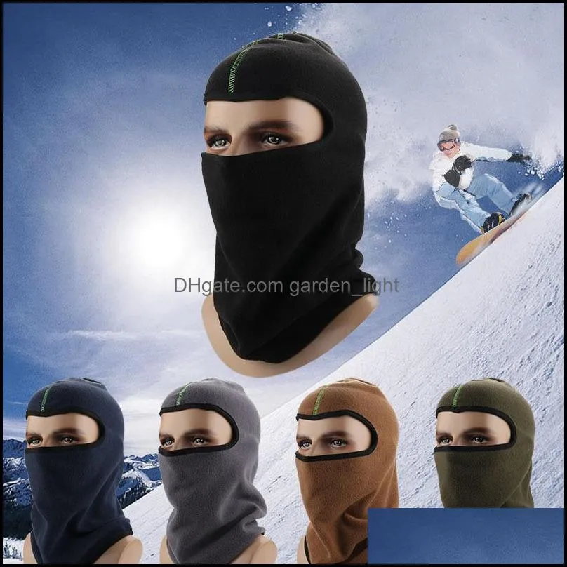 thicker fleece barakra hat cycling caps motorcycle tactical mask foldable hat skiing sport windproof hats winter masks warm hat dh0350