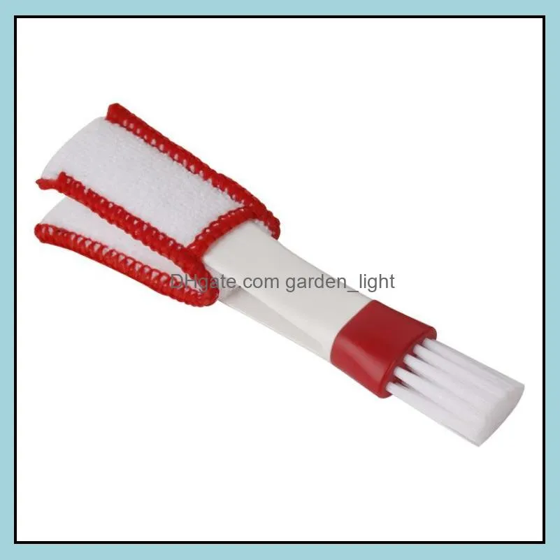 car air conditioning exhaust brush microfiber grille cleaning car detail curtain dust removal brushs cleanings tool sn4713