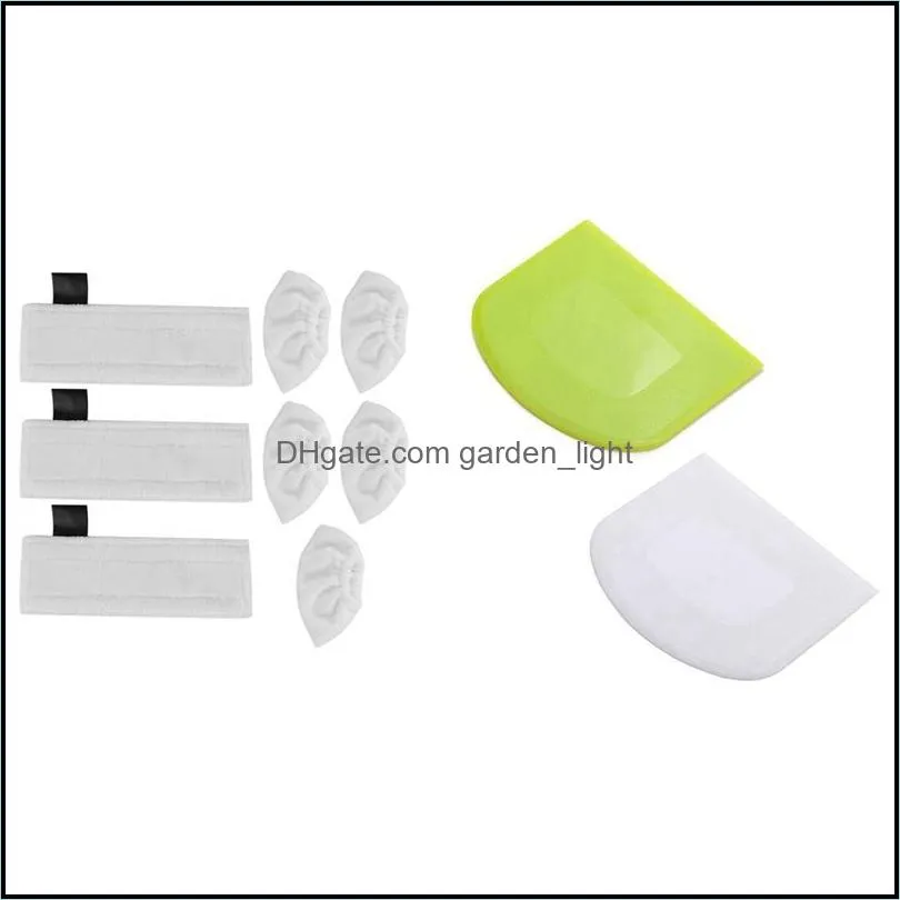 baking pastry tools mopping pad rag nozzle cover for karcher sc1 sc3 with 2 pieces dough scraper bowl foodsafe practical