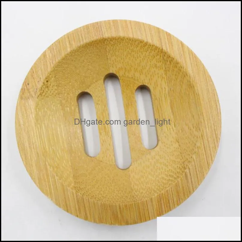 natural bamboo wooden soap dish wooden soap tray holder storage soap rack plate box container for bath shower bathroom accessory