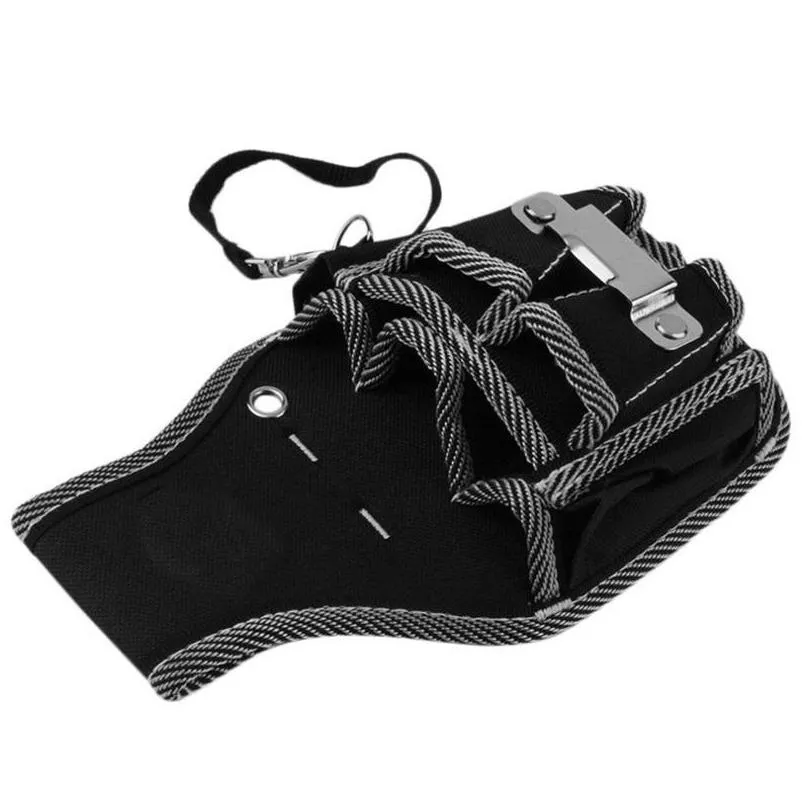 durable hardware tool bag nylon pocket electrician diy working tools pouch bag waist belt screwdriver pliers organizer holder bags 20211222