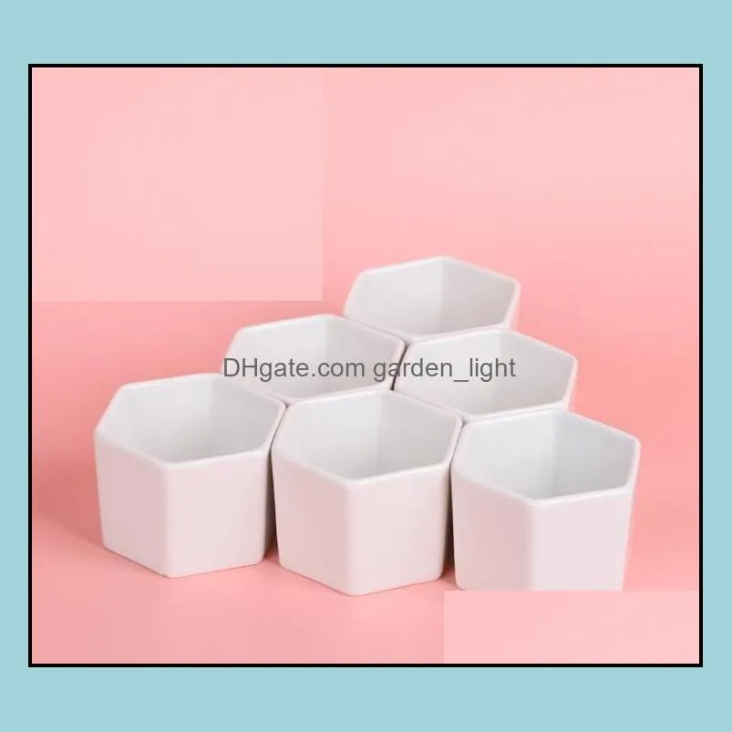 ceramic bonsai pots wholesale mini white porcelain flowerpots suppliers for seeding succulent indoor home nursery planters sn4171