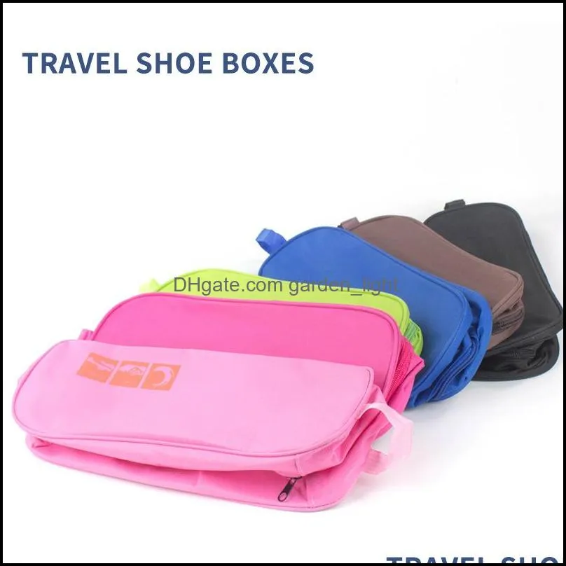 portable travel shoe bag transparent view window shoes storage bags waterproof shoe bag breathable pouch luggage shoes organizer