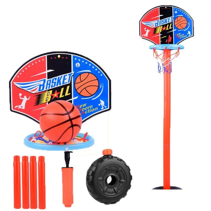 darts children basketball playing set outdoor sport adjustable stand basket holder hoop goal game mini indoor boy kids yard toys