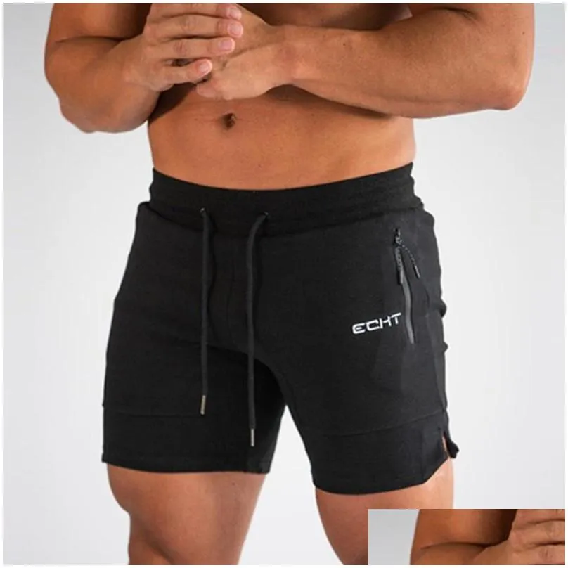 zip pocket men shorts fitness gyms shorts summer running short pants male jogger workout beach brand sports 220406