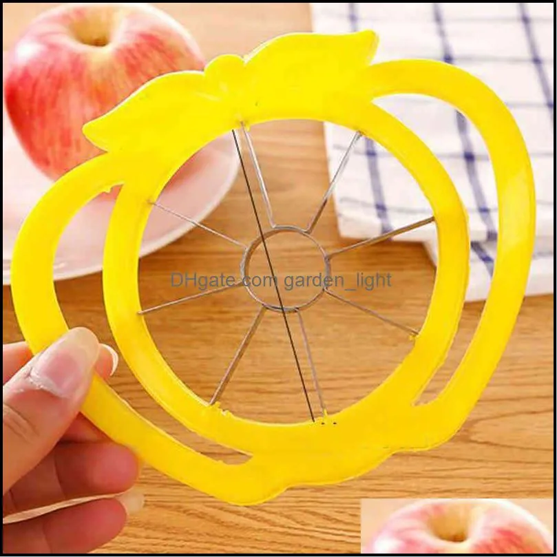 stainless  slicer cutter pear fruit divider tool comfort handle kitchens accessories kitchen tools cutters multifunction enucleated