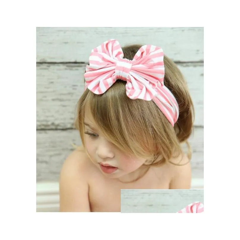 headbands for girls baby hairbands for babies girls children bonnet bowknot 9 colors hair ccessories