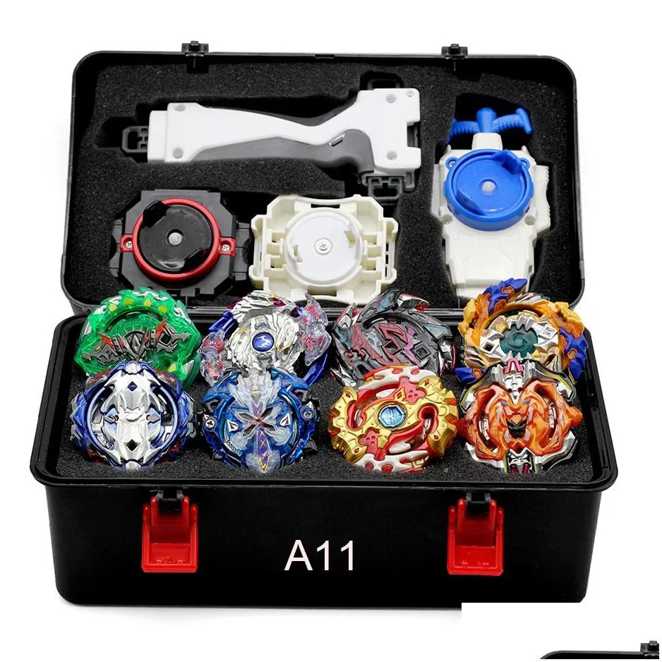 2019 gold takara tomy launcher beyblade burst arean bayblades bables set box bey blade toys for child metal fusion gift lj201216