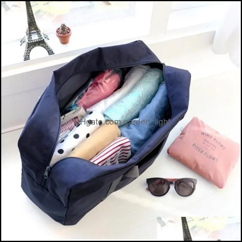 oxford cloth foldable shopping bags reusable storage bag eco friendly shopping bags tote pouch large capacity shoulder bag dbc dh1046