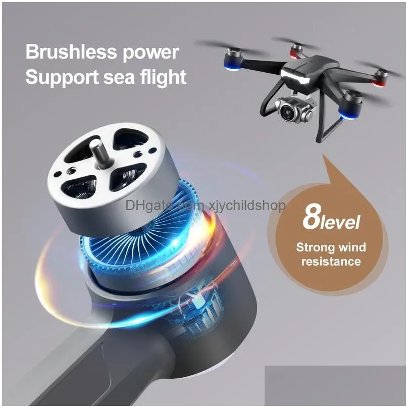 f11 pro 4k gps drone with wifi fpv dual hd camera professional aerial pography brushless motor quadcopter vs sg906 max 220224