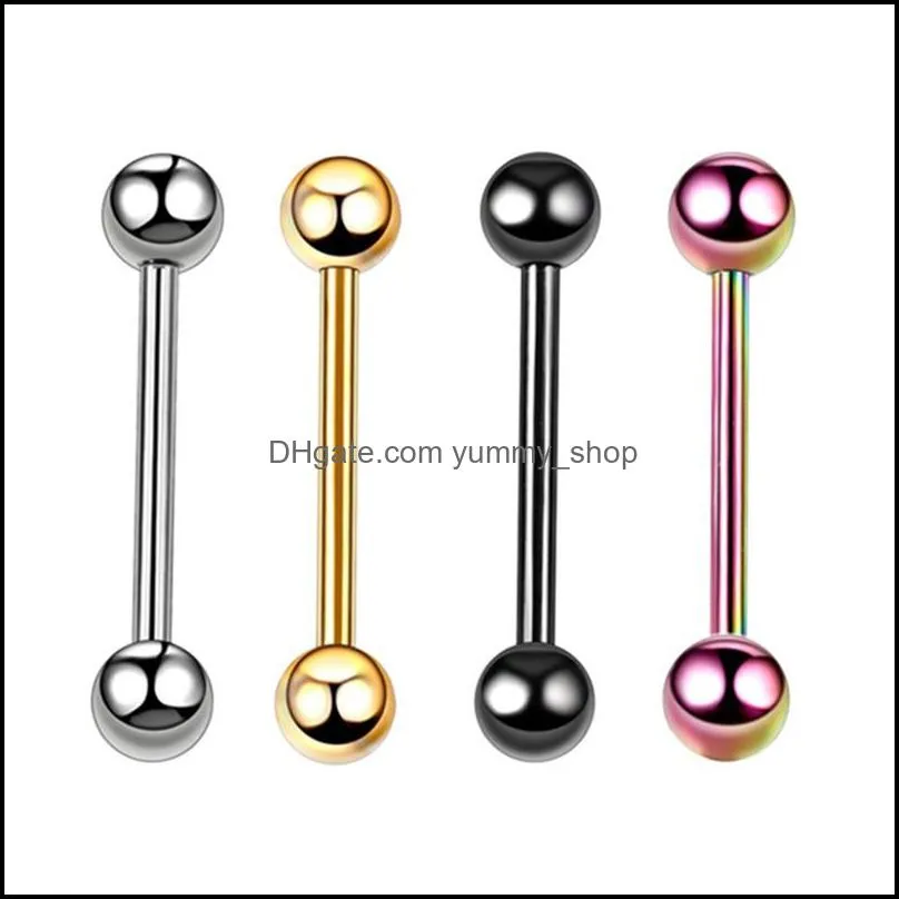 body piercing jewelry set nose rings hoop half high quality stainless steel loop noses studs for women 10 styles dhs k88fa