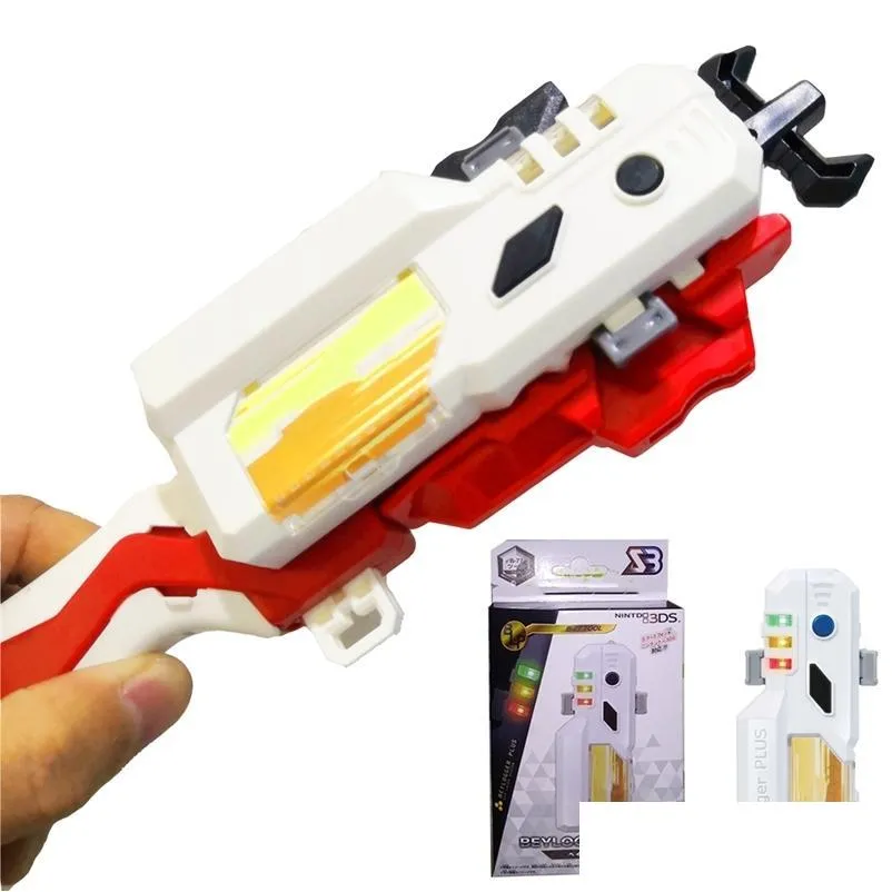 sb launcher for beylades burst beylogger plus with musci and led light gyroscope parts toys for children 201217