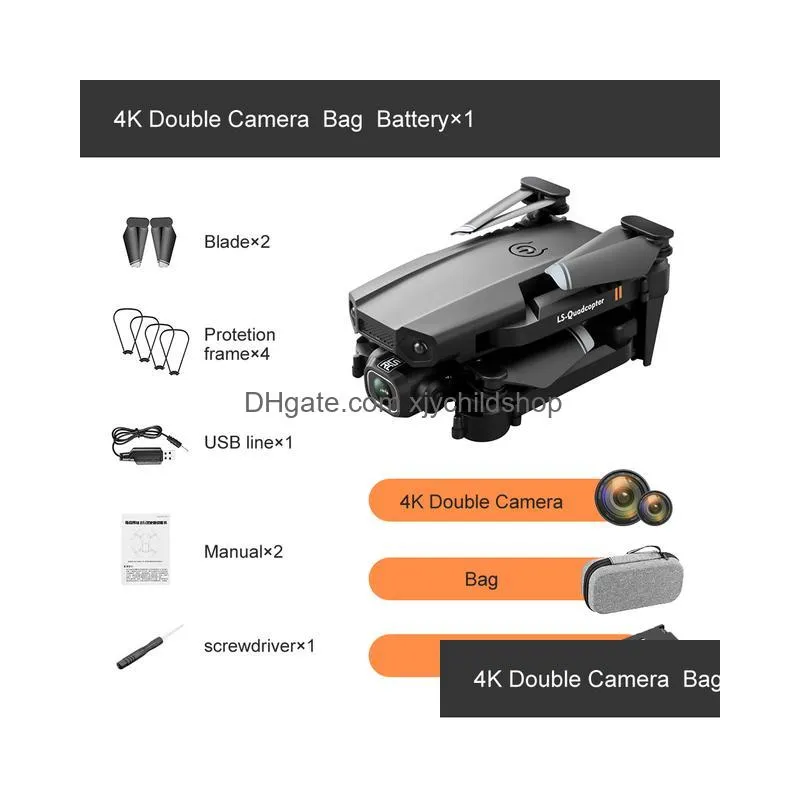 Electric Rc Aircraft Jinheng Xt6 Mini Drone 4K 1080P Hd Camera