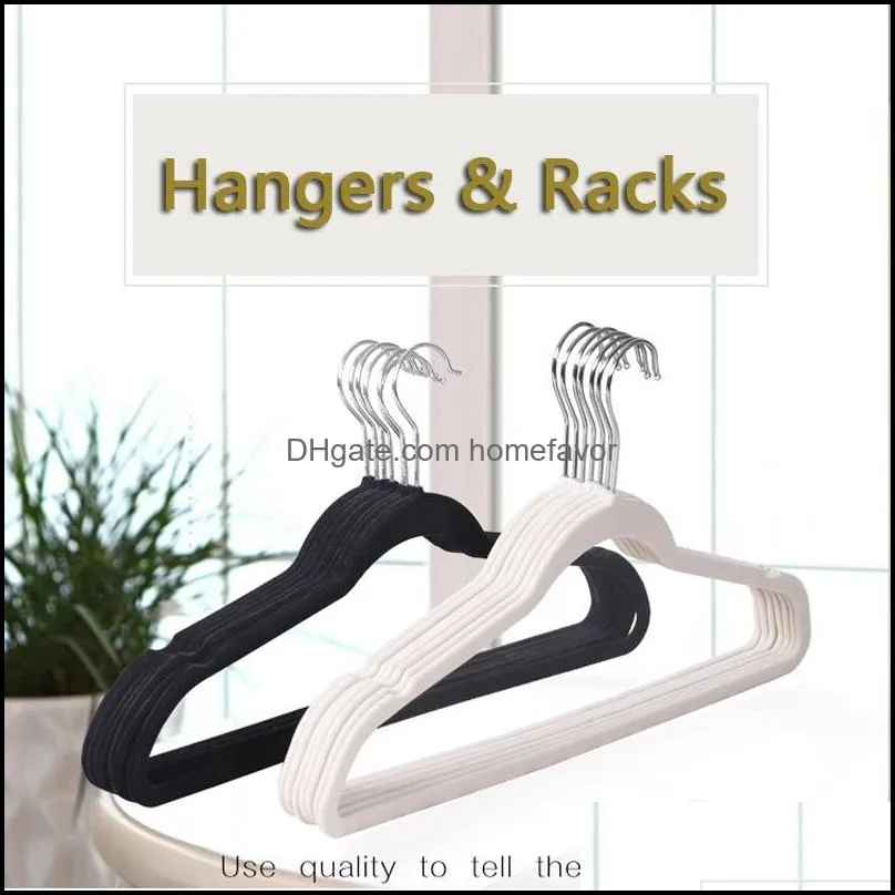 velvet flocking hanger non slip clothes hanger rotatable hook coat hanger no trace pant hangers windproof clothe hangers rack vt0404