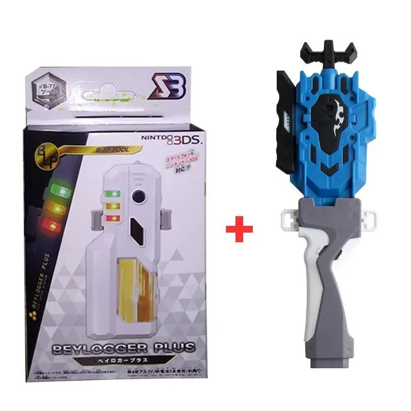 sb launcher for beylades burst beylogger plus with musci and led light gyroscope parts toys for children 201217