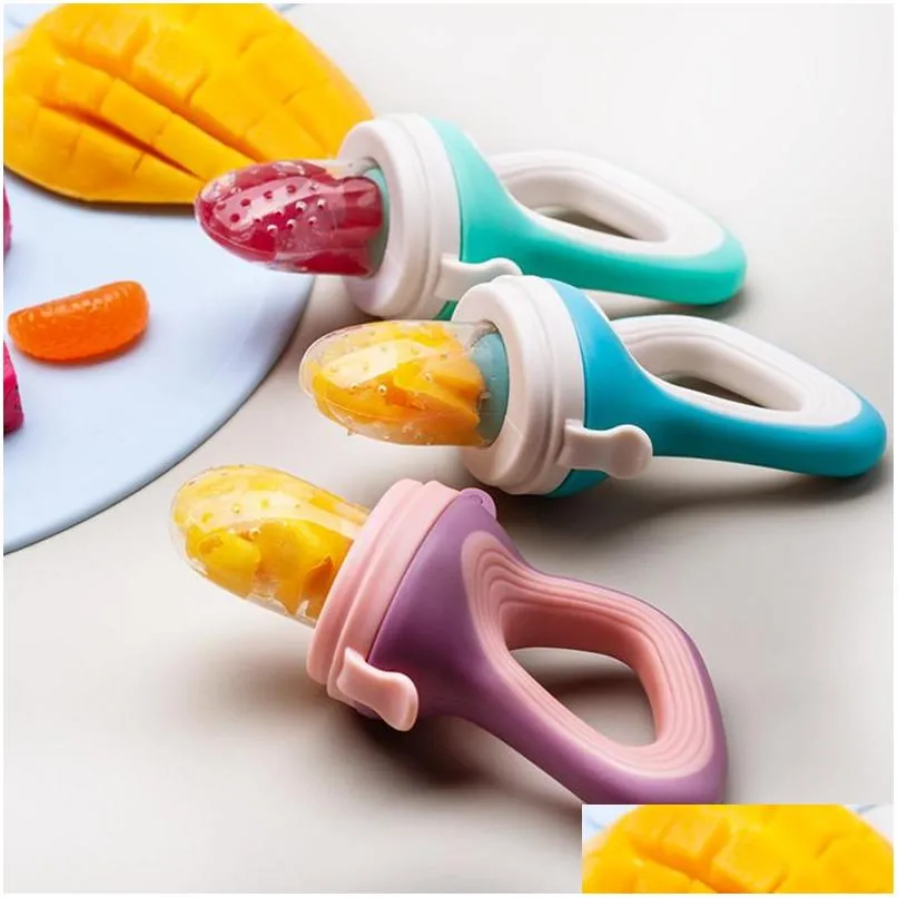  born food nibble baby pacifiers silicone feeder kids fruit bpa pacifier feeding safe training nipple teat pacifier bottles