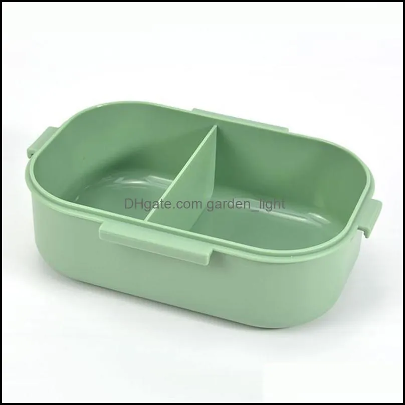 microwave oven separated lunch box tableware storage container children kids school office portable lunch box portable