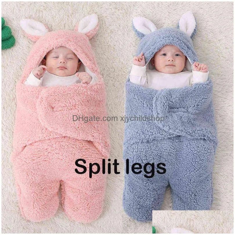 high quality born baby sleeping bags cotton wrap blankets for babies thicken cocoon for baby born sleepsack 09m 220209