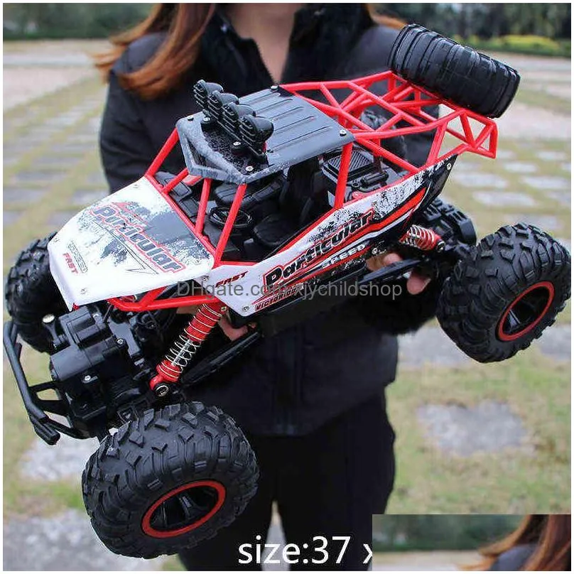 toy car 112 4wd rc updated version 2.4g remote control child offroad truck boy childrens 220119