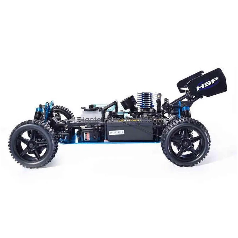 hsp rc car 110 scale 4wd two speed off road buggy nitro gas power remote control 94106 warhead high hobby toys 220119