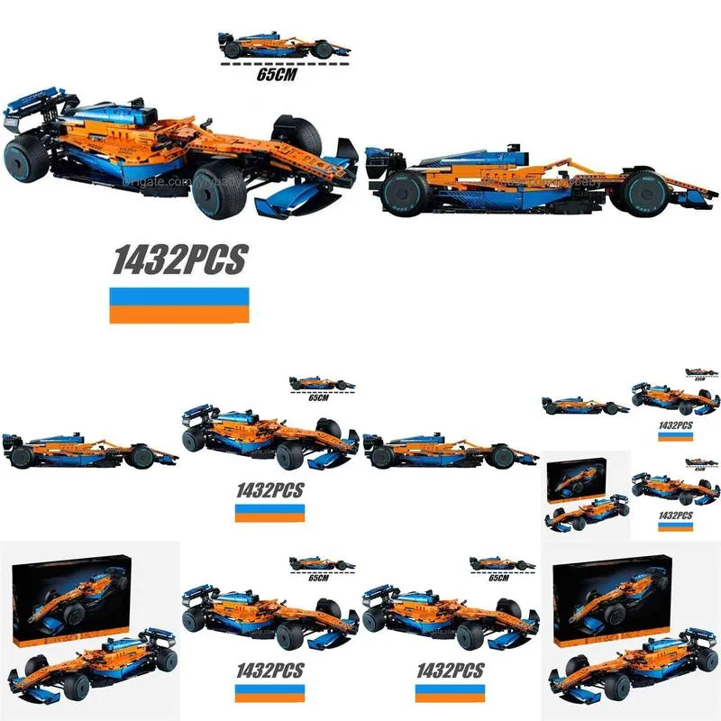 blocks 42141 technical mclarens formula 1 race car f1 model buiding kit creators block bricks toys for kids birthday gift boys set