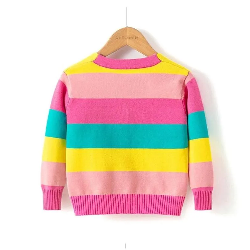 vidmid baby toddler clothes candy color girls sweaters cardigan knitted coat children long sleeve outerwear kids clothes 7123 26