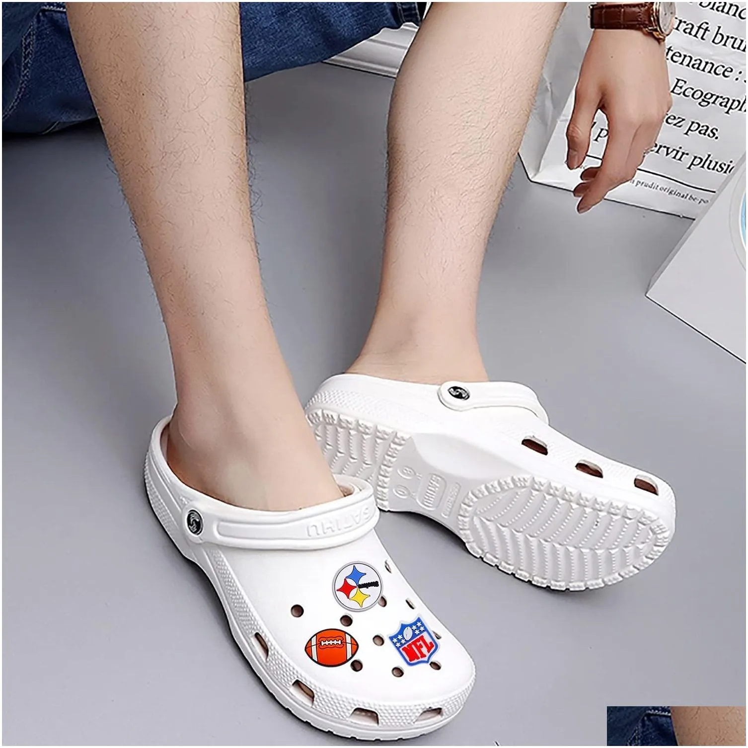 5030 words phrase croc charms desiner or custom for shoes wall art decoration culture wall