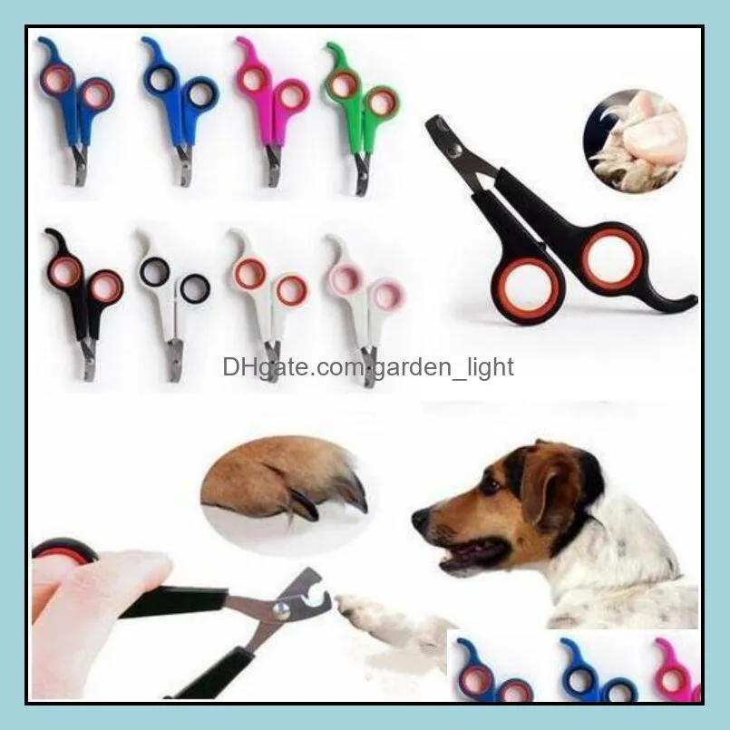 stainless steel pets nail clipper dogs cats nails scissors trimmer pet grooming supplies for ealth lxl1199y