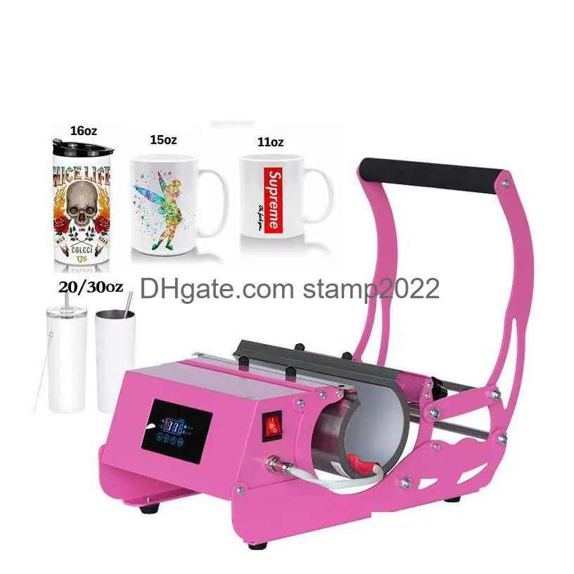 sublimation heat transfer machines for 20oz 30oz straight tumbler 11oz 15oz cup heat press machine