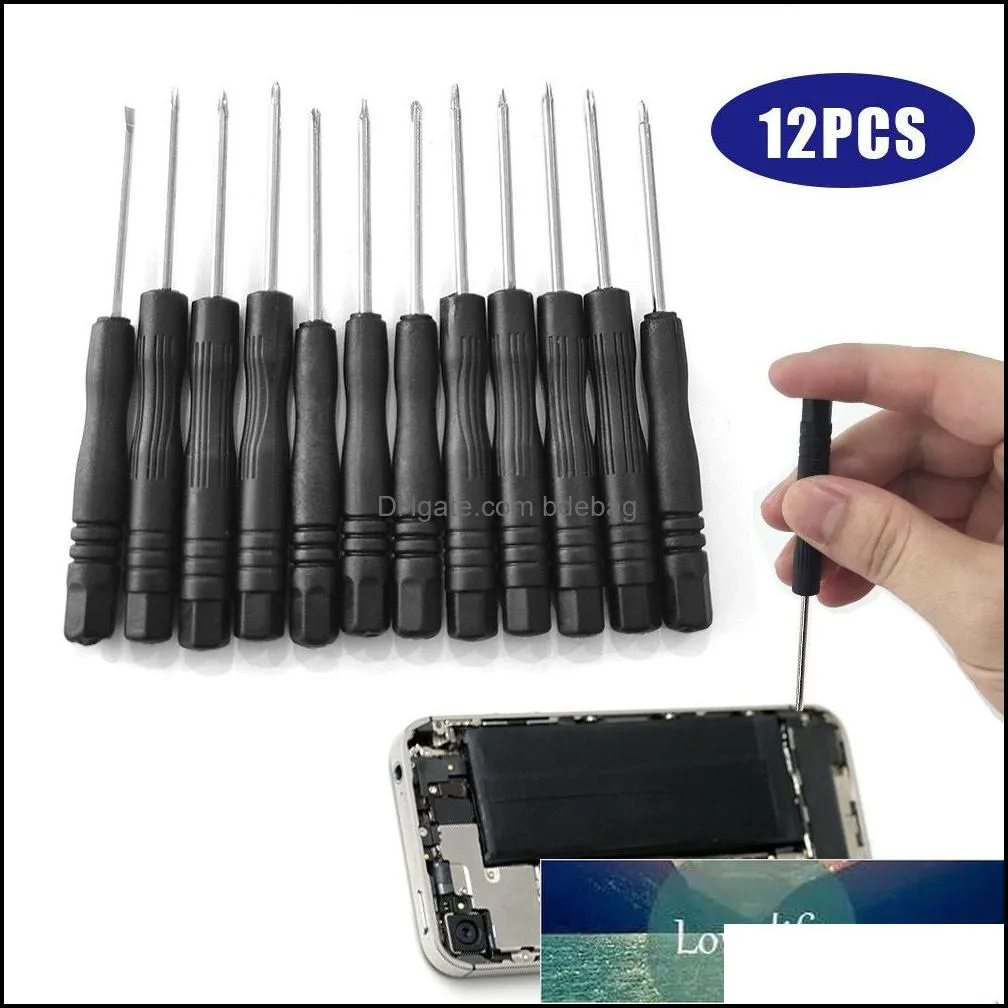 12pcs 2.0 cross small screwdriver toy screwdriver 2mm word gift screwdriver mobile phone disassembly screw batch screw driver se