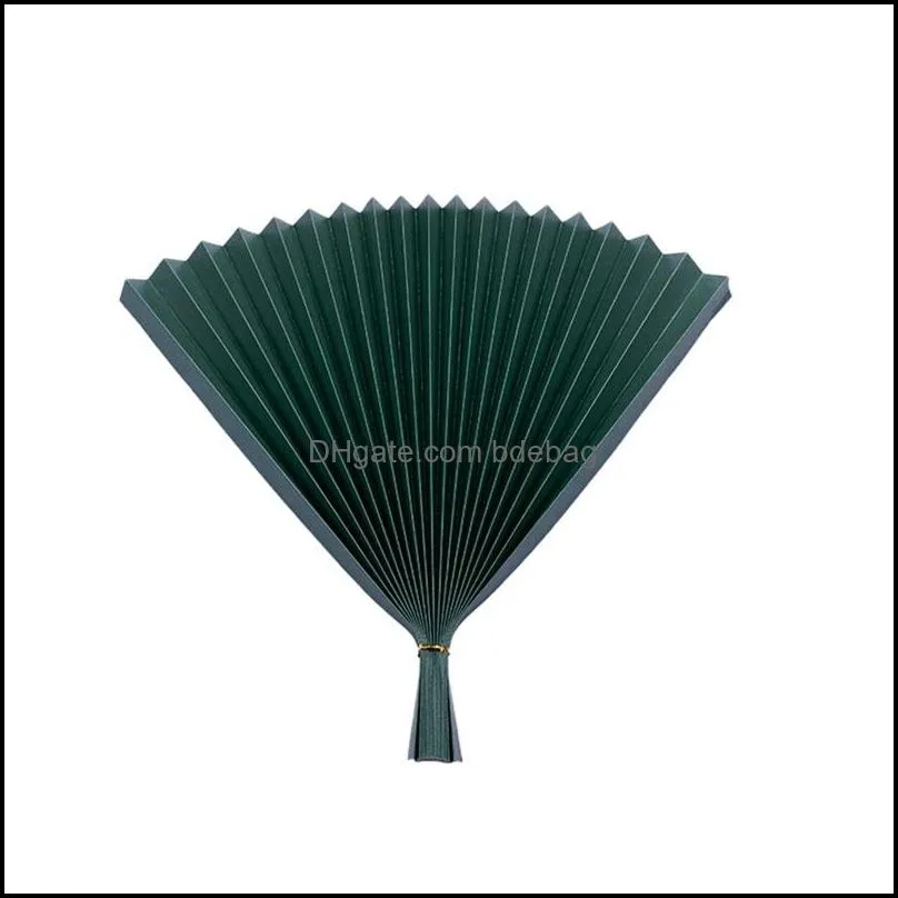 ins organ paper folding fan props p o background cosmetics ornaments chinese style p o props home wall decors