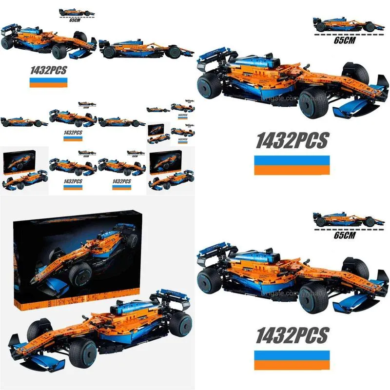 blocks 42141 technical mclarens formula 1 race car f1 model buiding kit creators block bricks toys for kids birthday gift boys set