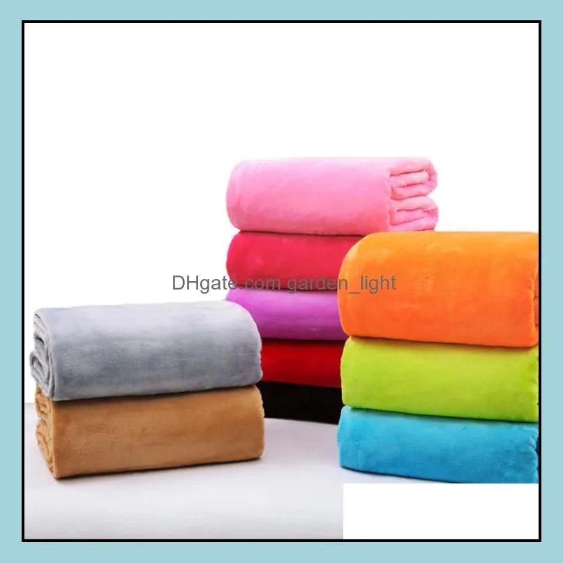 soft warm pets blanket dog flannel blankets puppy solid color bed blankets sleeping cushion rest mat dog supplies lxl841q