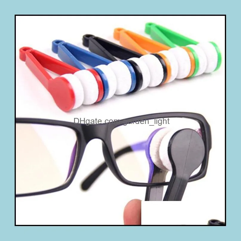 household cleaning tools mini eyeglass microfiber brush sun glasses glass cleaner spectacles clean brushes eyewear lens maintain tool