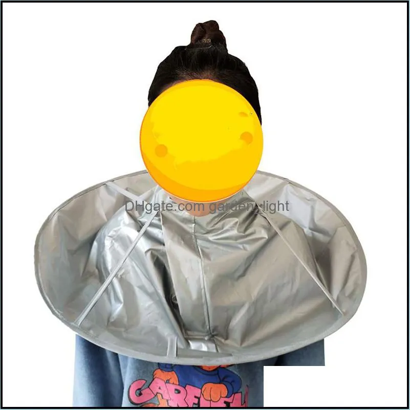 adult foldable hair cutting cloak umbrella cape salon waterproof barber special professional styling accessory fhl149wy