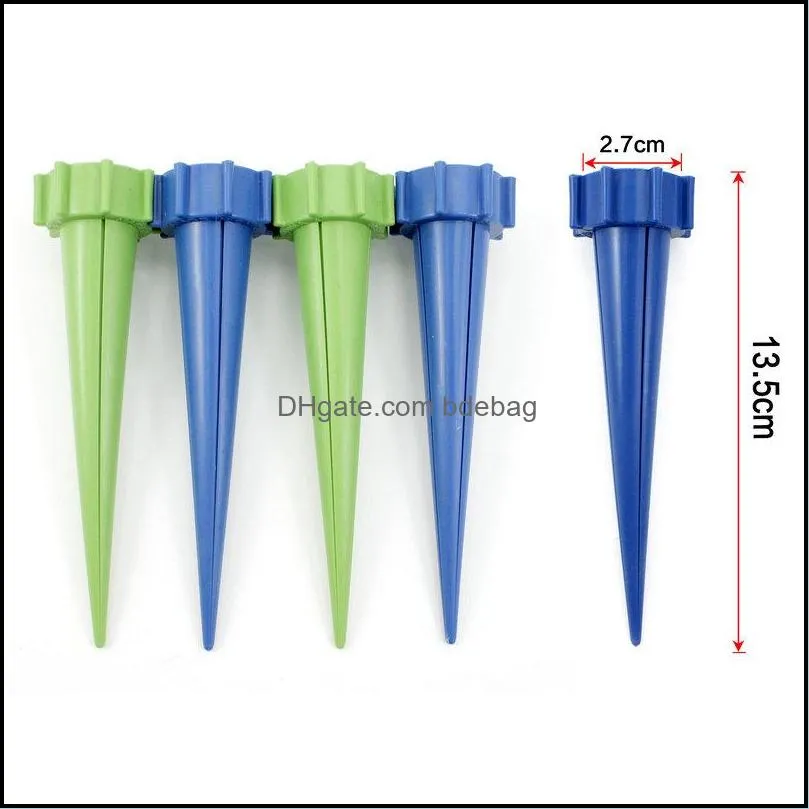 4x cone watering equipment garden plant flower waterers bottle irrigation tools kit