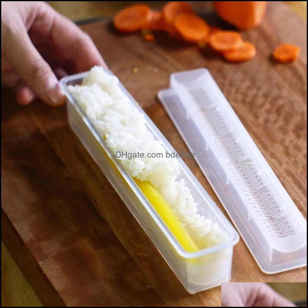 useful sushi roll rice maker mould roller mold diy nonstick easy chef kitchen tools