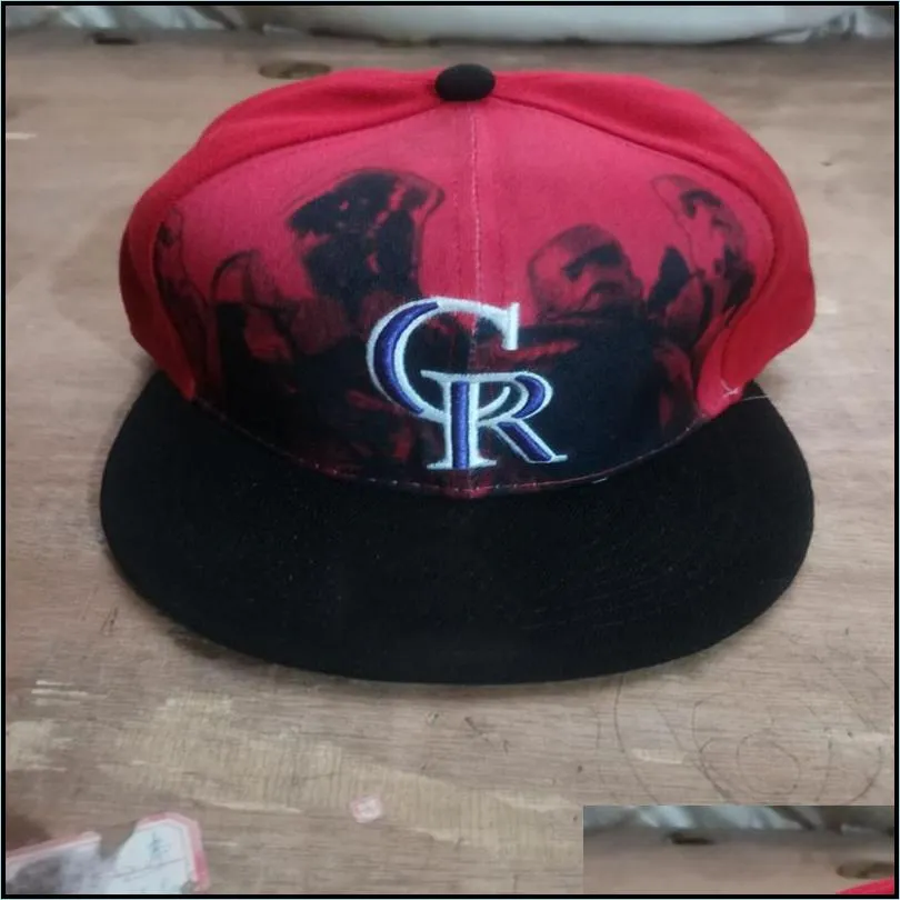 hiphop rockies cr letter bone aba reta new fashion snapback hats sport baseball caps men women267x