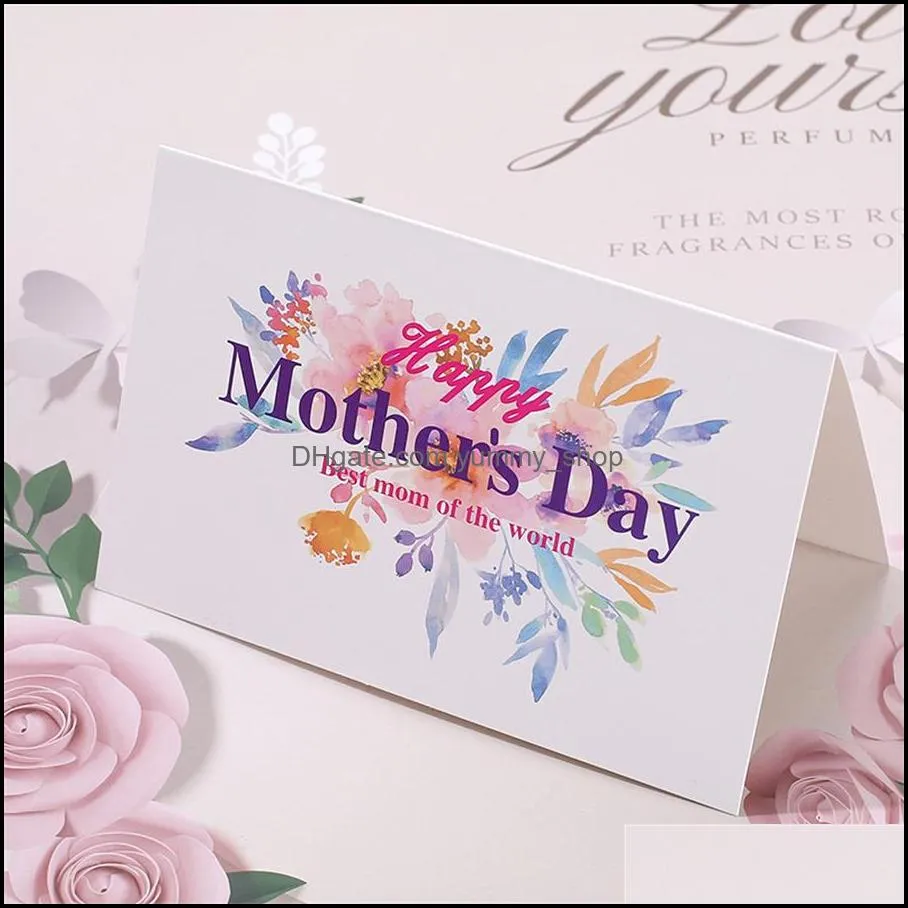 creative mothers day thank you card blessing card flower shop birthday thanksgiving wholesale