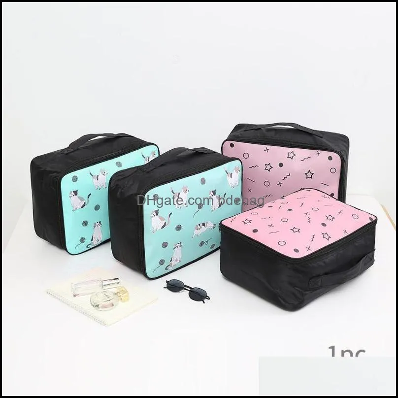 storage bags outdoor bag large capacity handle travel case toiletries organize cosmetic wear nylon waterproof make up pack