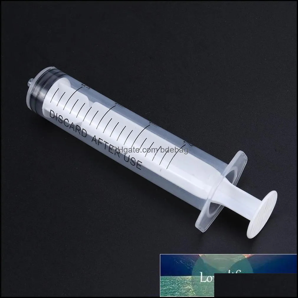 25pcs 20ml plastic disposable injector syringe for refilling measuring nutrient surgery tool disposable plastic screw syringe