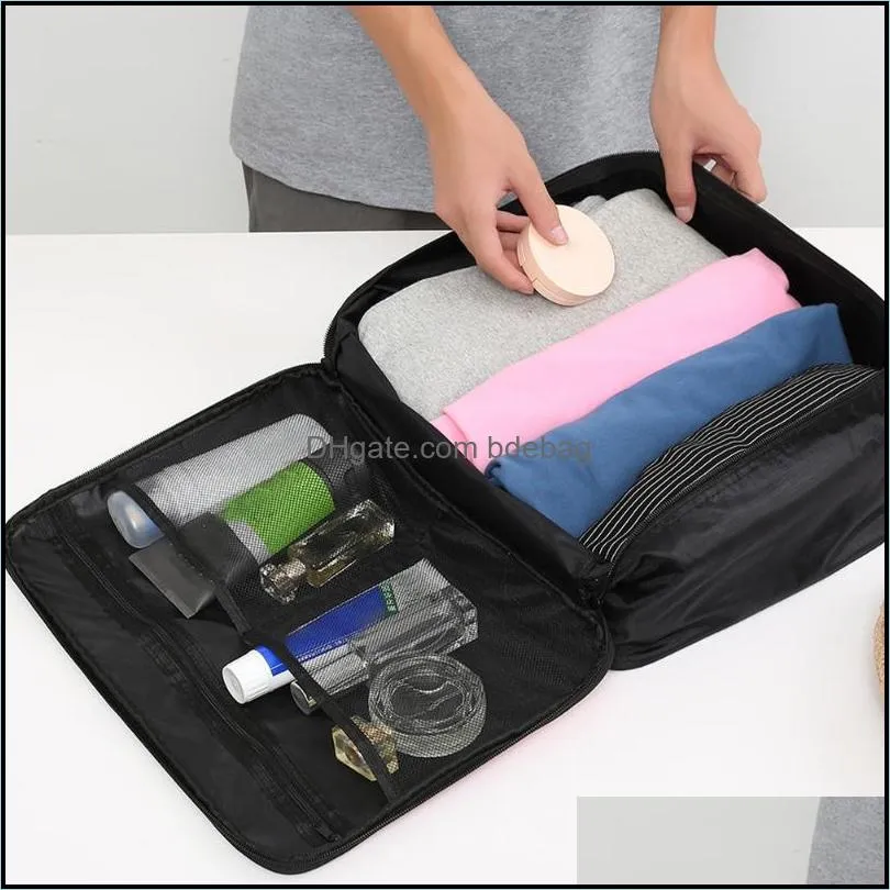 storage bags outdoor bag large capacity handle travel case toiletries organize cosmetic wear nylon waterproof make up pack