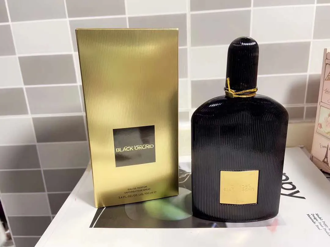 Black Orchid Male Perfume Fragrance 100ml EAU DE Parfum EDP Fragrances Spray Brand Luxury Cologne Anti-Perspirant Deodorant Wedding Perfumes Lovers Gift Wholesale