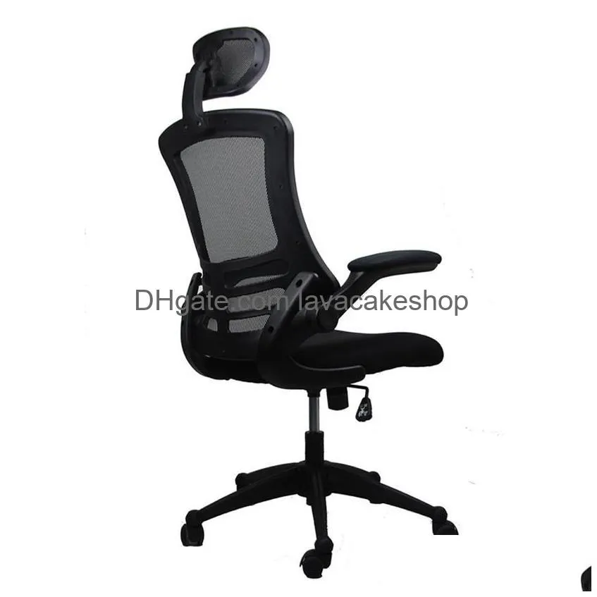 us stock commercial furniture modern highback mesh executive office chair with headrest and flipup arms black a35