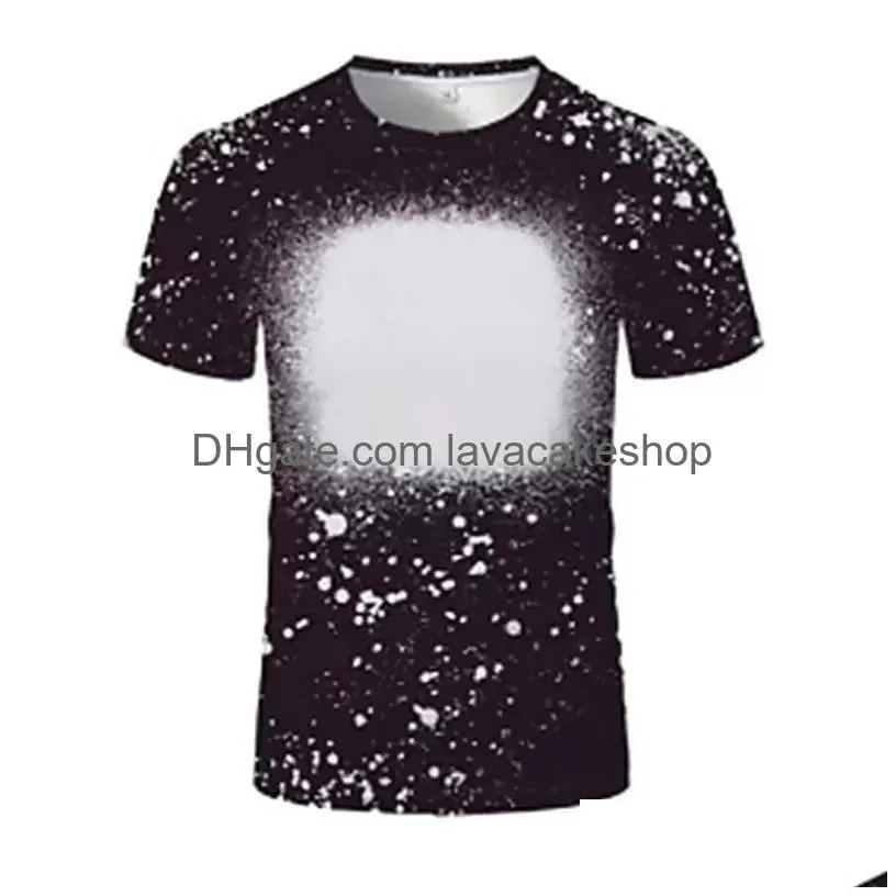 10 colors sublimation shirts for men women party supplies heat transfer blank diy shirt tshirts wholesale inventory 0607