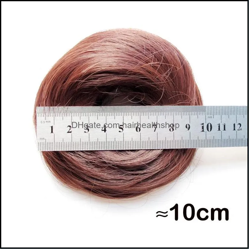 natural hair chignon 30g synthetic donut hair bun pad popular high side bun trendiest updos for medium length hair